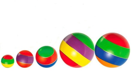 Купить Мячи резиновые (комплект из 5 мячей различного диаметра) в Коряжме 