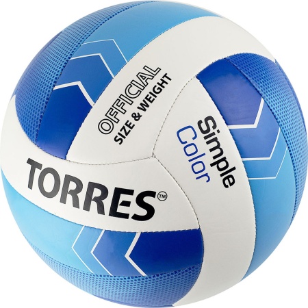 Купить Мяч волейбольный Torres Simple Color любительский р.5 в Коряжме 